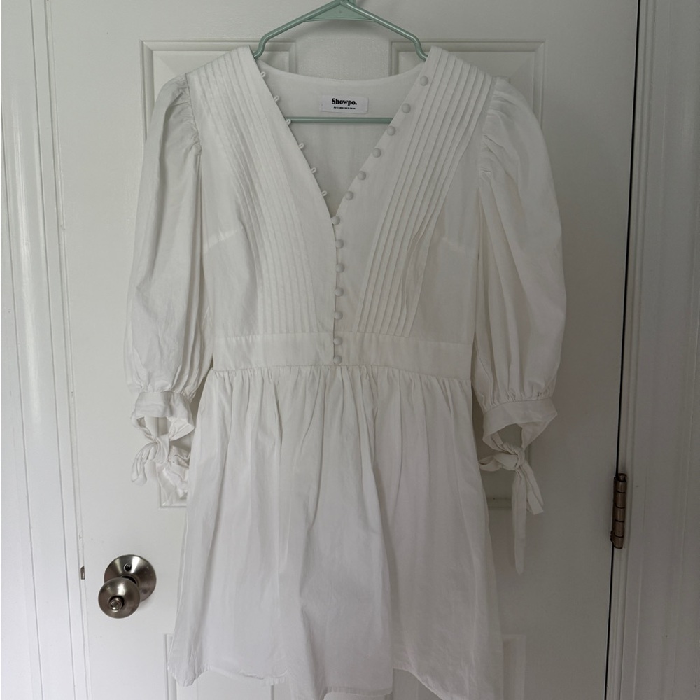 Showpo White Mini Dress